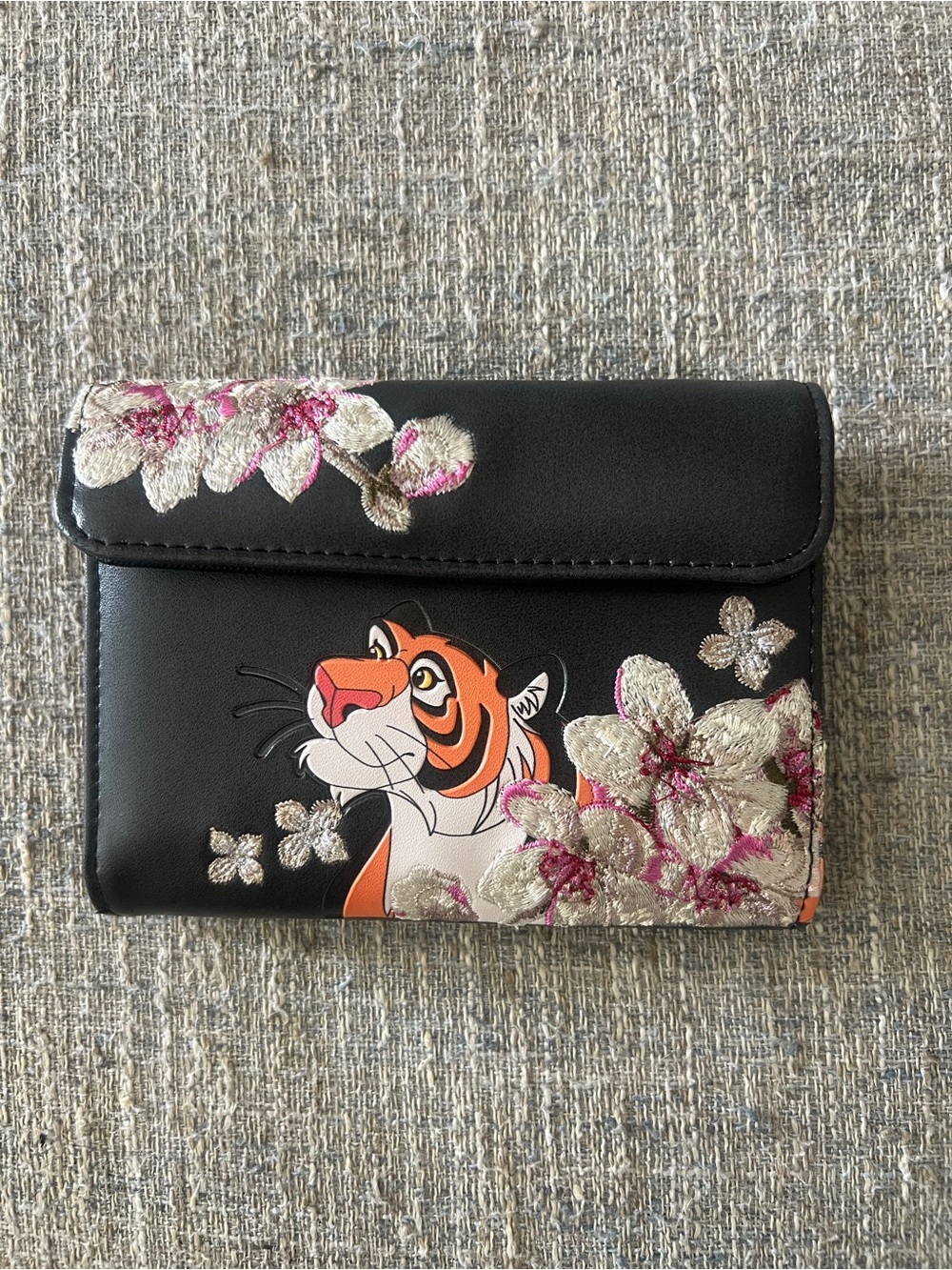 Loungefly Disney Aladdin Rajah Floral Small Wallet
